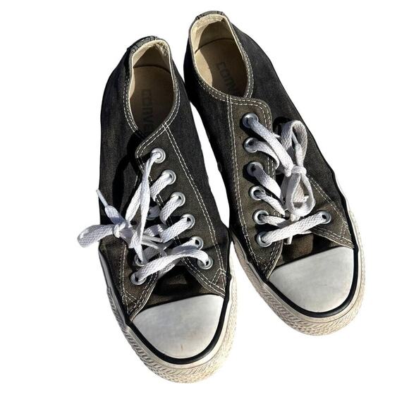 Converse Unisex Sneakers Shoes Chuck Taylor All Star Low Top Athletic Gray Green - Picture 4 of 11
